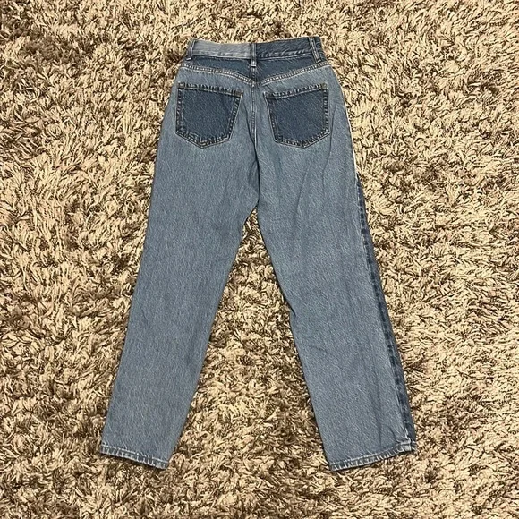 Pacsun Patched Straight Leg Jeans - Picture 2 of 2